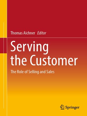 cover image of Serving the Customer